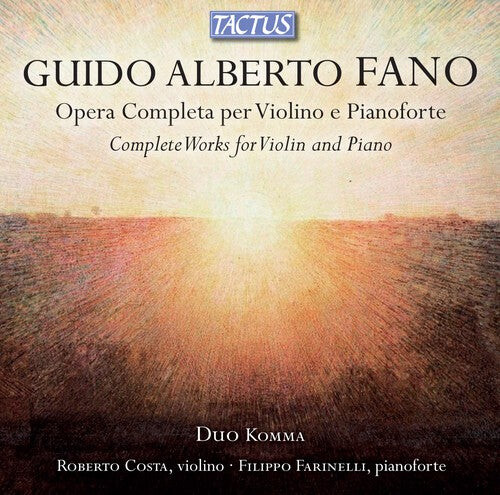 

CD диск Fano / Duo Komma / Costa / Farinelli: Complete Works for Violin & Piano