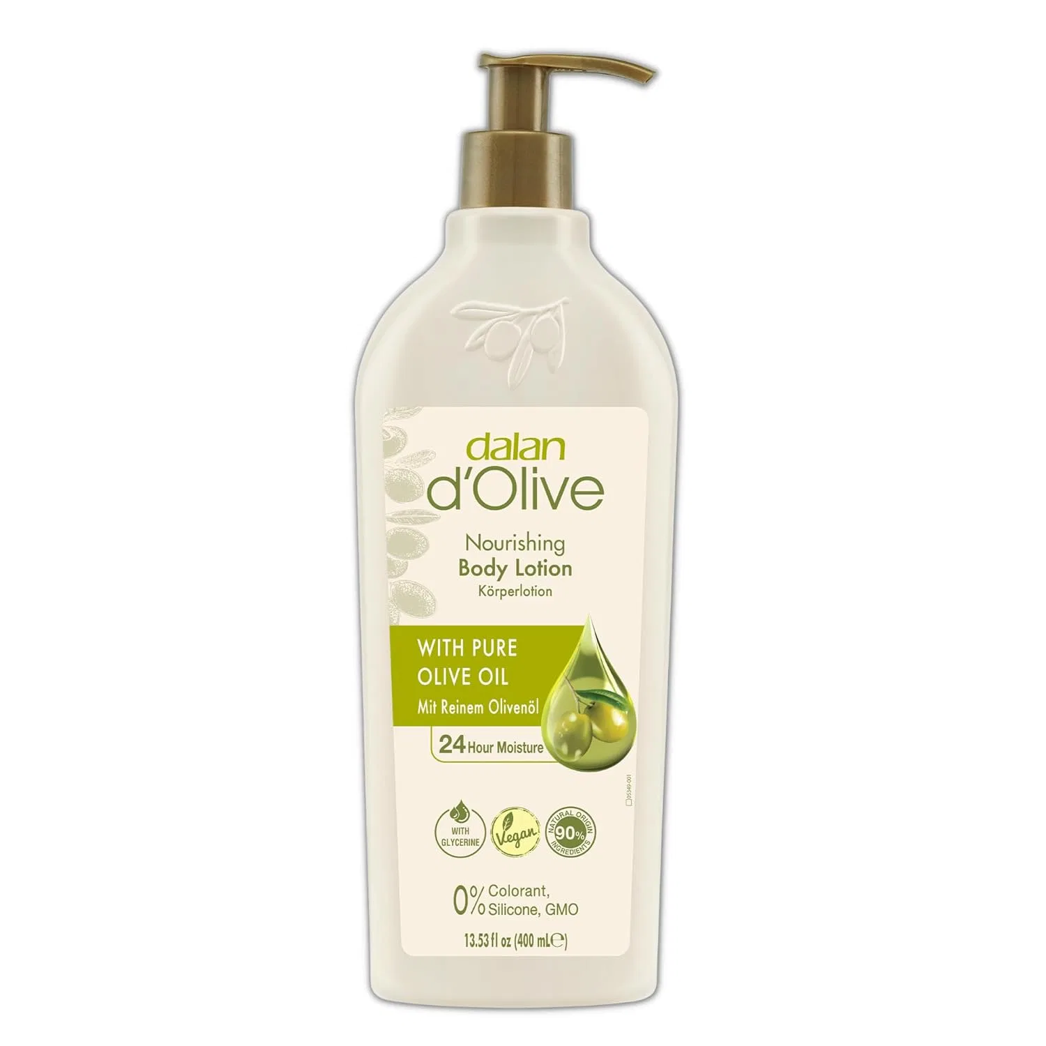 Питательный лосьон для тела Dalan d'Olive Pure Olive Oil с дозатором, 6 x 400 мл Dalan