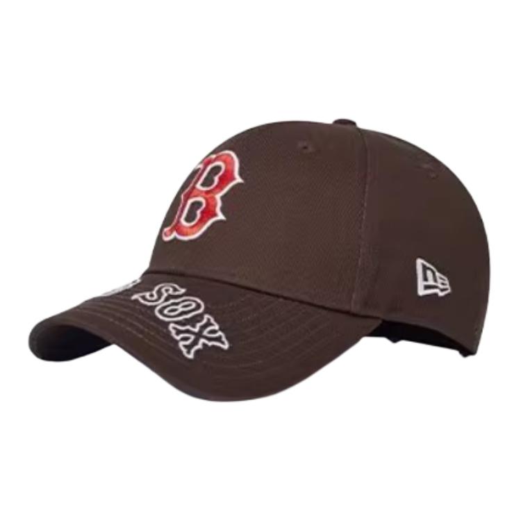 

New Era Хлопковая бейсболка унисекс кофейного цвета, Coffee