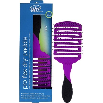 

Сухие насадки Pro Flex для волос унисекс, фиолетовые, 1 шт., Wet Brush