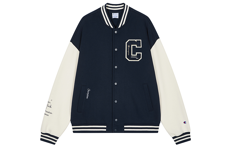 

Champion Куртка Unisex, Marine Blue & Ecru