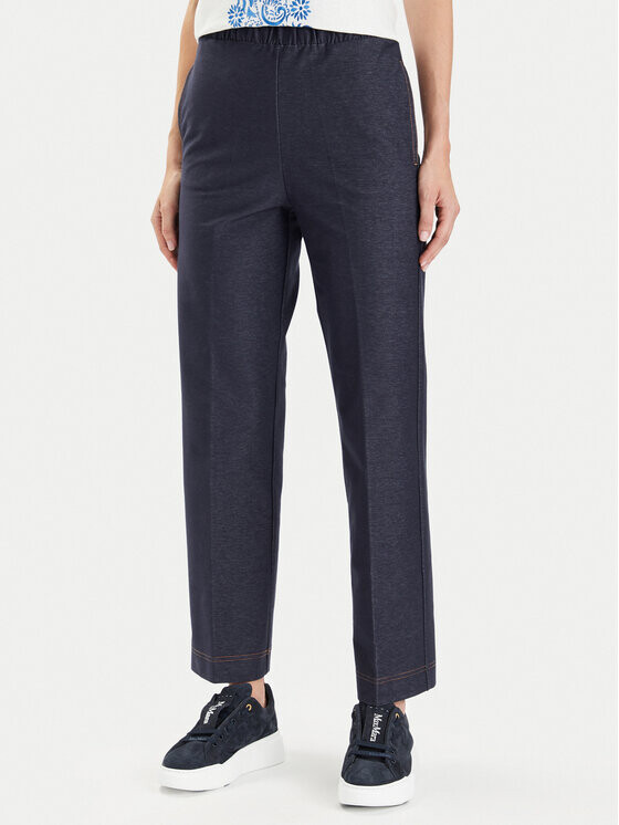 

Брюки стандартного кроя Weekend Max Mara, синий