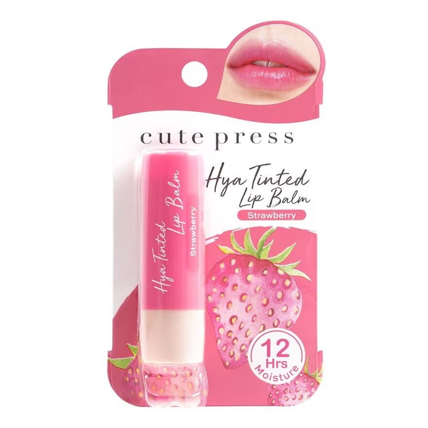 

Cute Press Hya Тональный бальзам для губ 3,7г. 03 Клубника, Strawberry