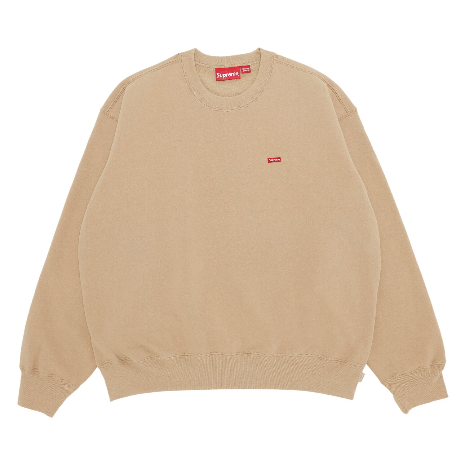 

Supreme Small Box Crewneck, цвет Тан