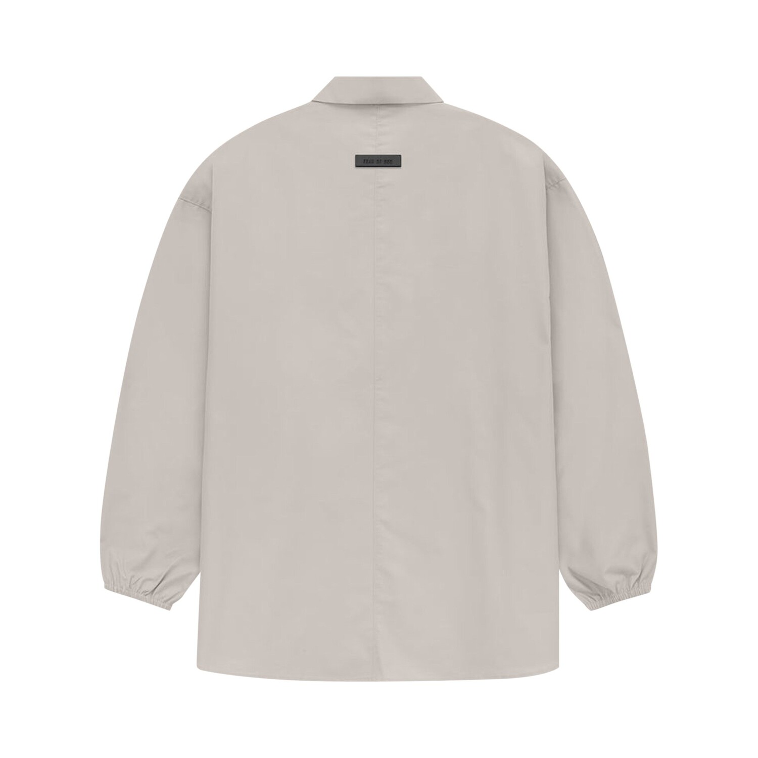 Рубашка на пуговицах Fear of God Essentials, Серебряное облако — фото 2