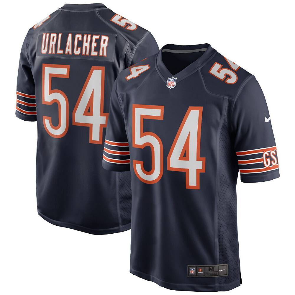 

Мужская футболка Nike Brian Urlacher Navy Chicago Bears Game Retired Player, цвет Brs Navy