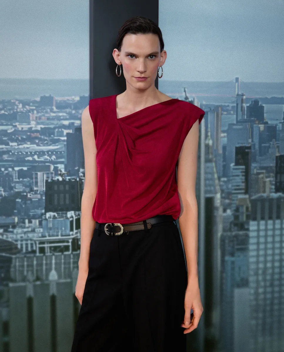 

Женская майка без рукавов Woman Limited El Corte Inglés, малиновый