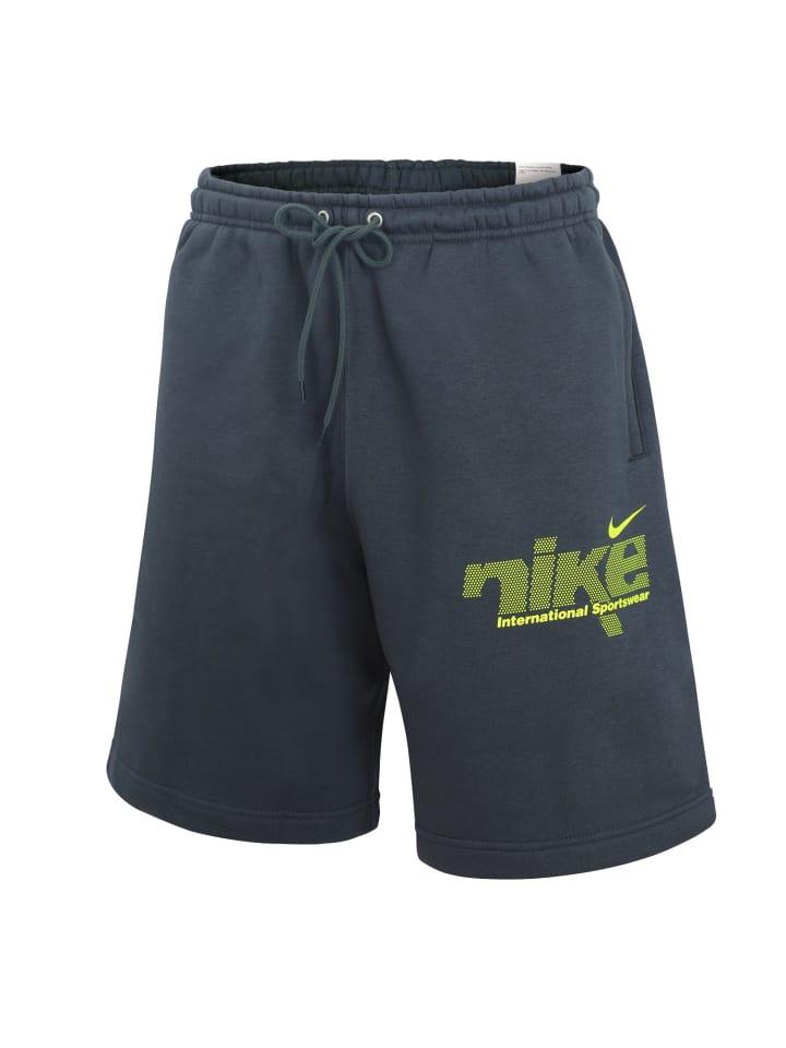 

Nike Короткие брюки с карманами серого цвета