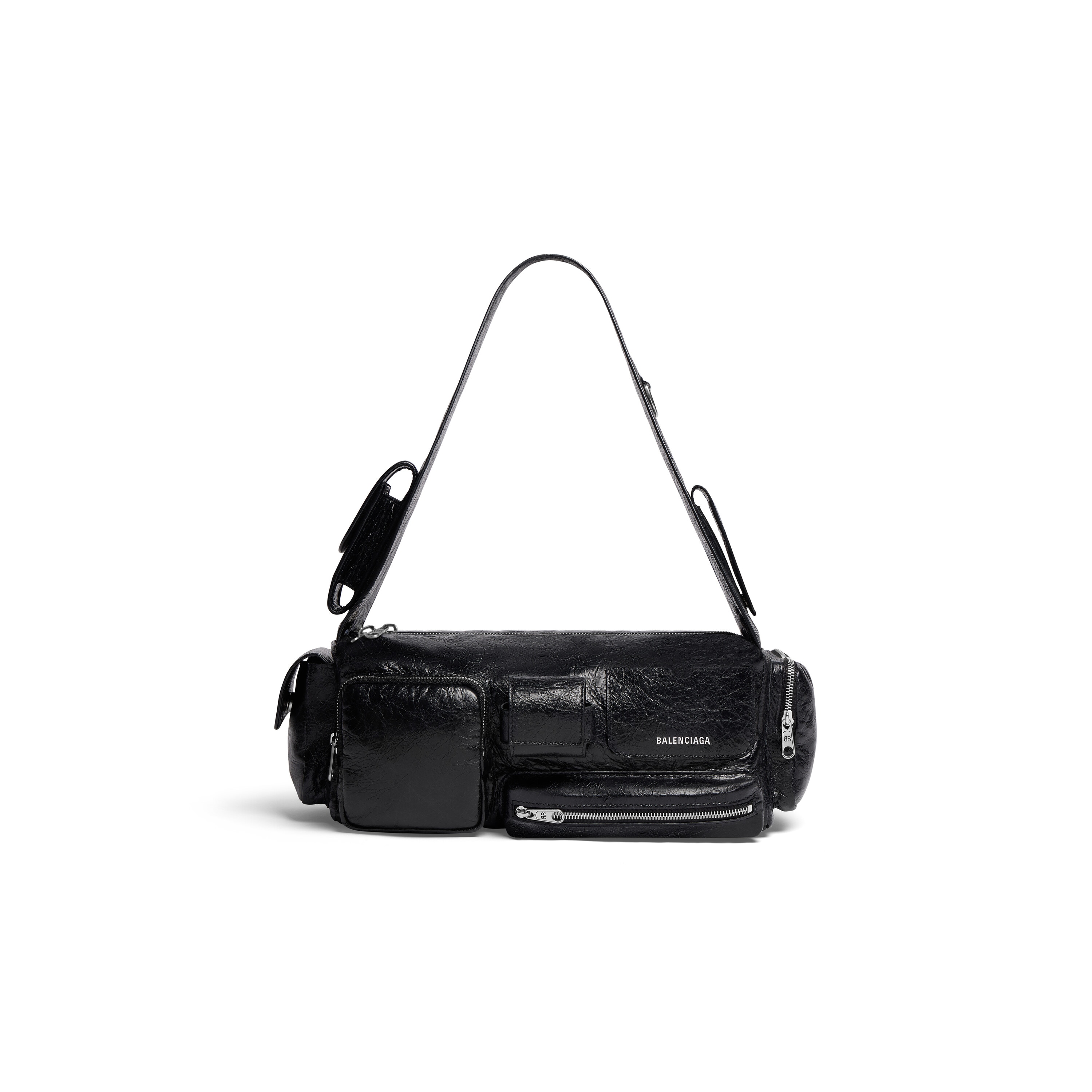 Сумка-слинг Superbusy Small BALENCIAGA, черный