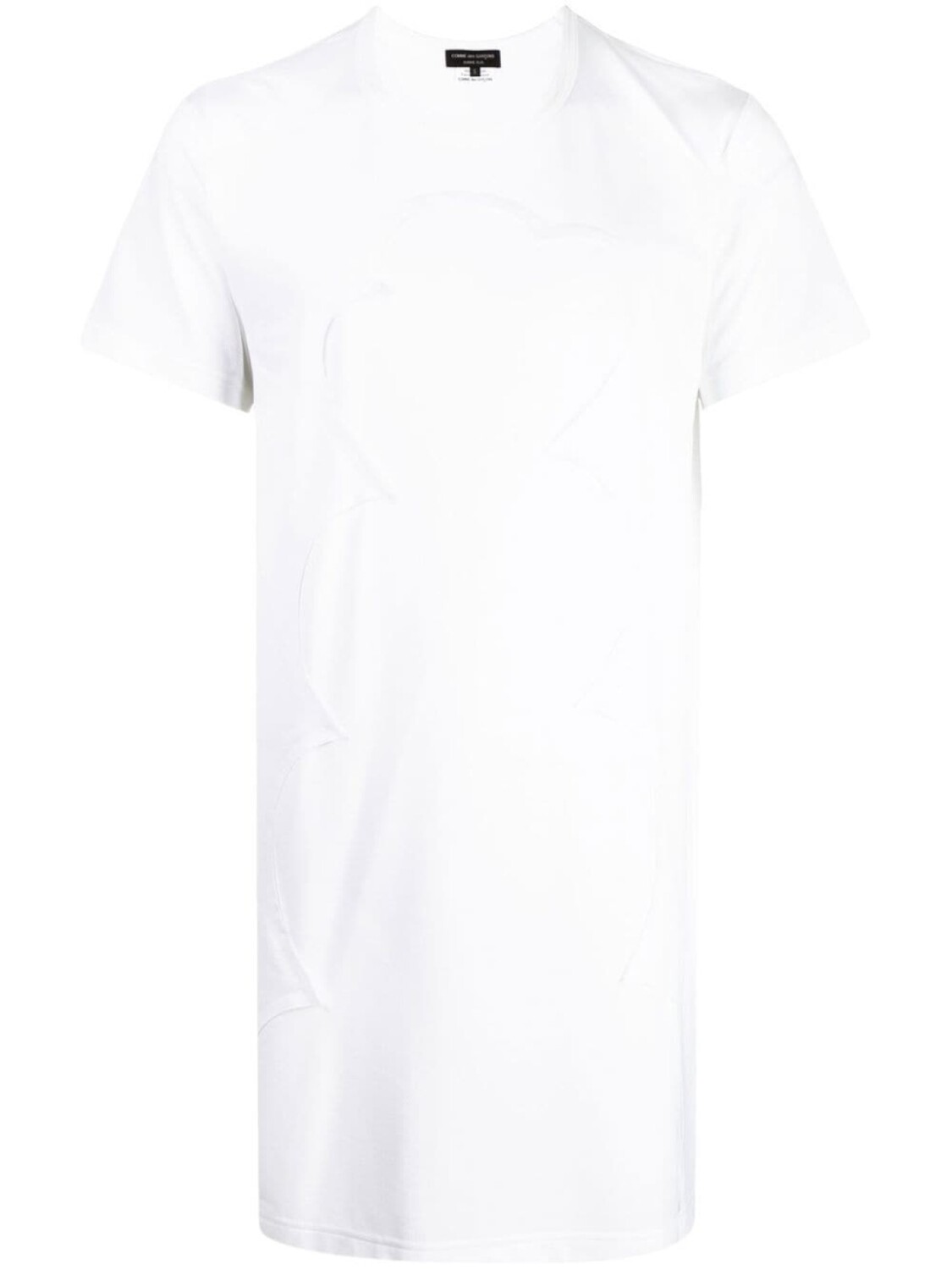 

Comme des Garçons Homme Plus длинная футболка, белый