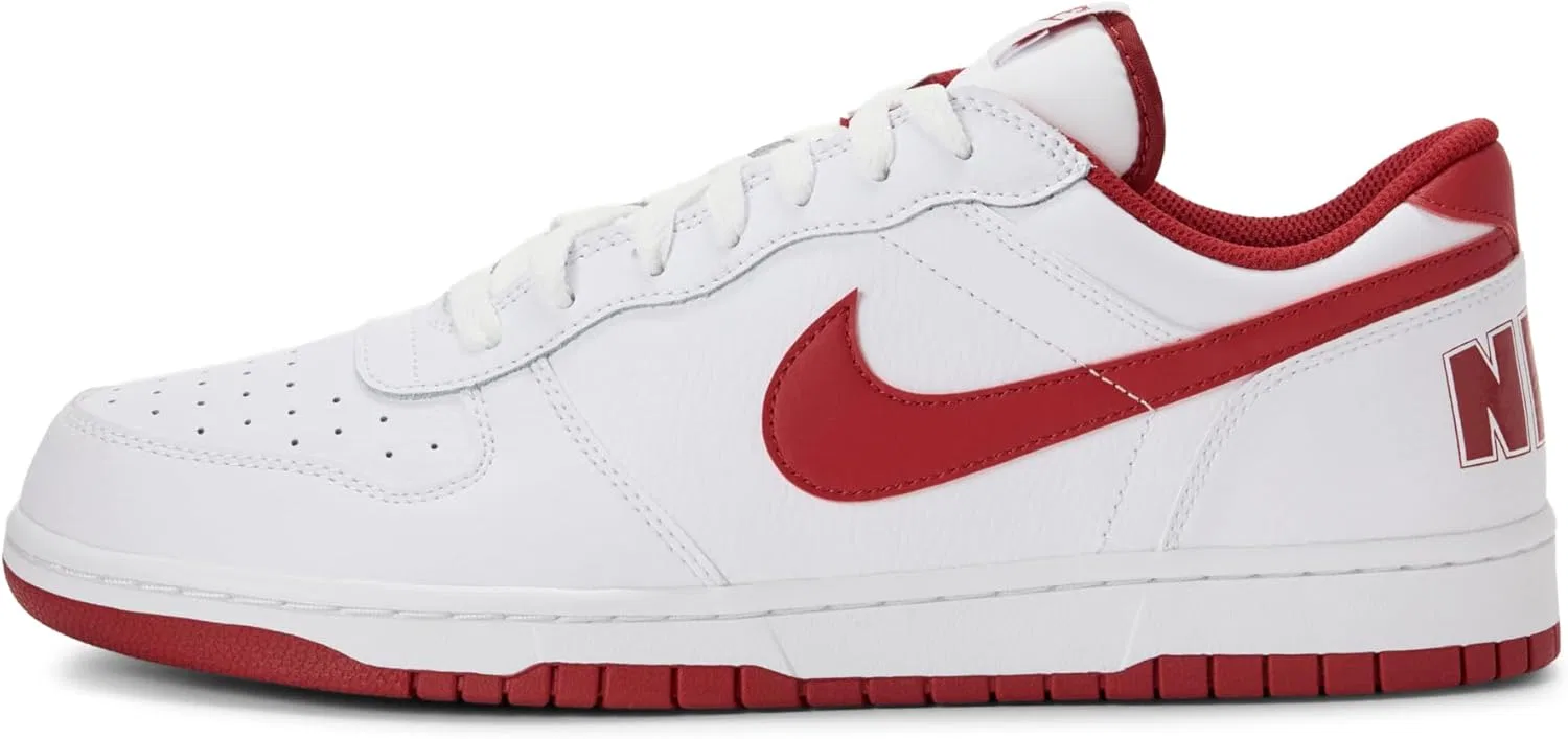 Мужские кроссовки Nike Big Low 355152, White Gym Red