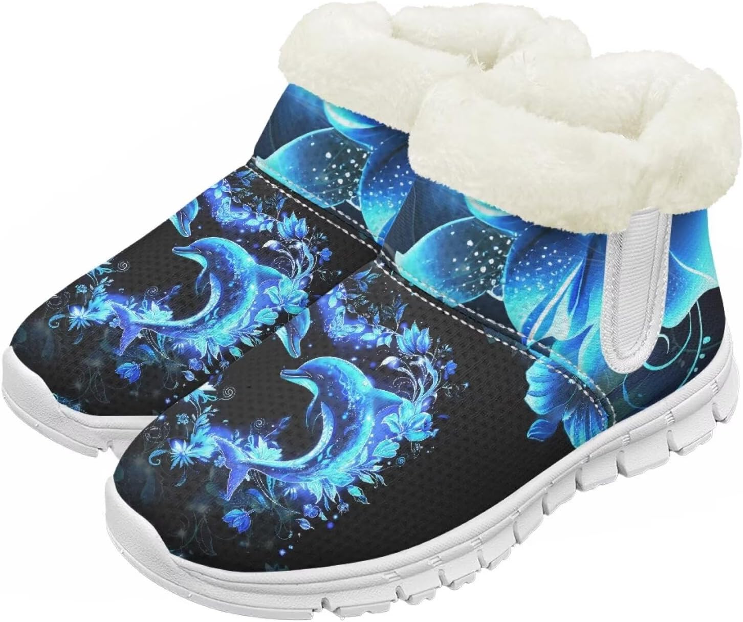 

Pzuqiu Зимние сапоги для мальчиков и девочек с водонепроницаемой утепленной меховой подкладкой для малышей, детей и старших детей, для холодной погоды и походов на улице, белая подошва