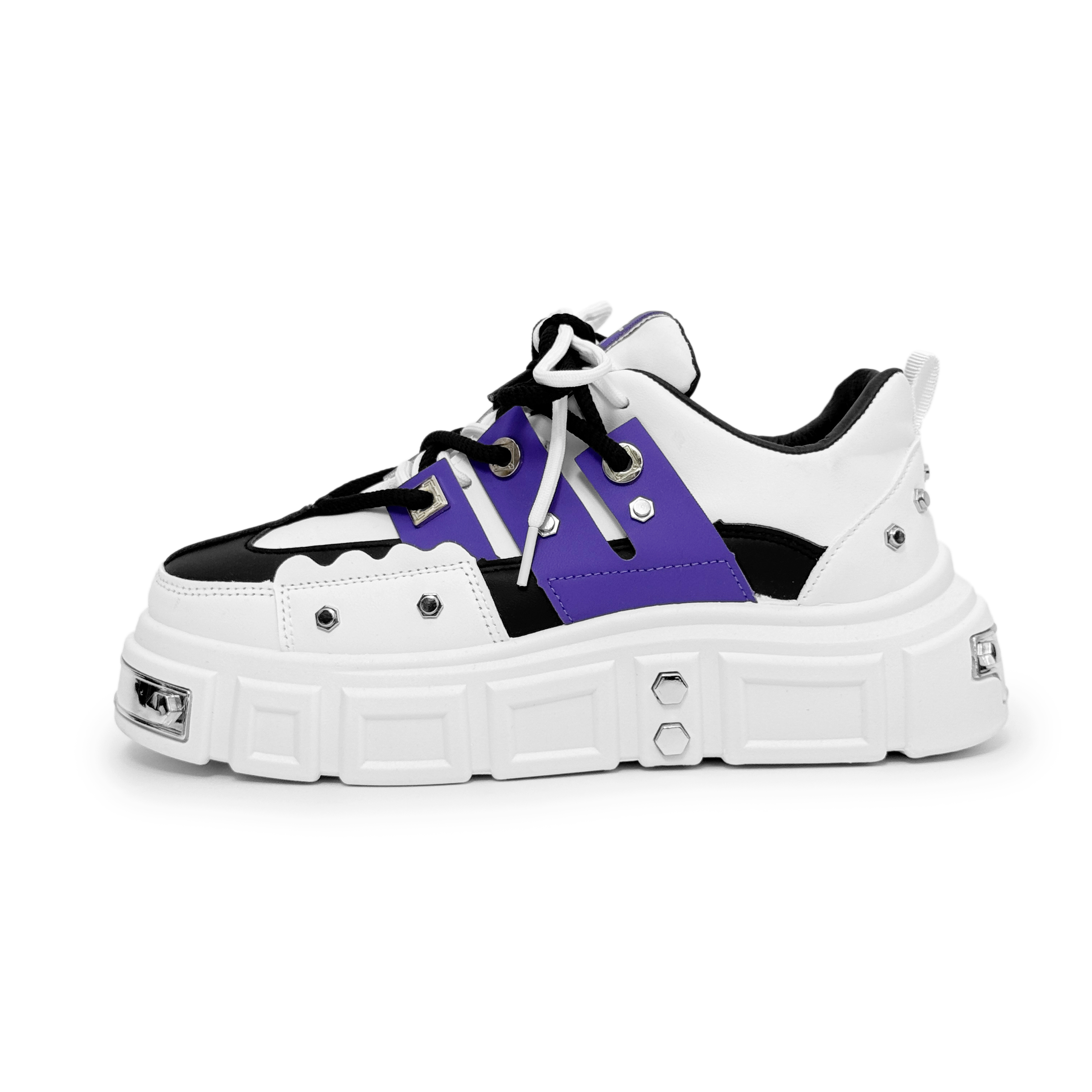 

Низкие мужские кроссовки Happy Fish, White Purple