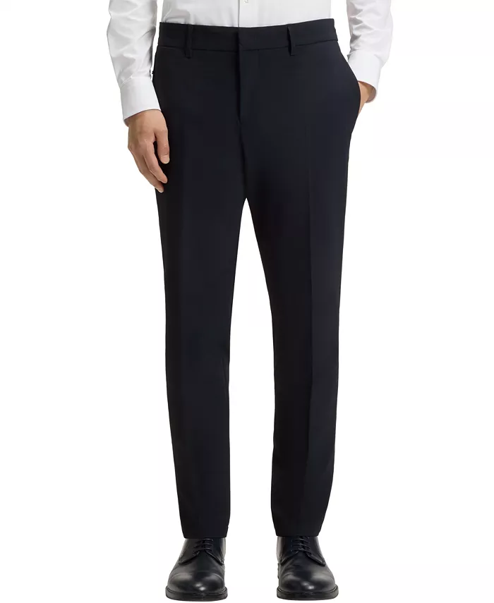 

Мужские эластичные облегающие брюки Performance-Stretch Slim-Fit Hugo Boss, синий