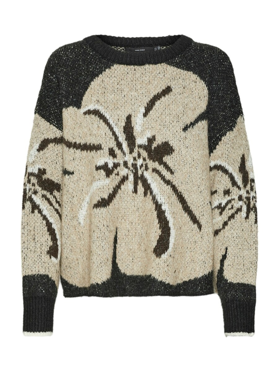 

Тонкий вязаный свитер VERO MODA Sweater VMMAdison, черный