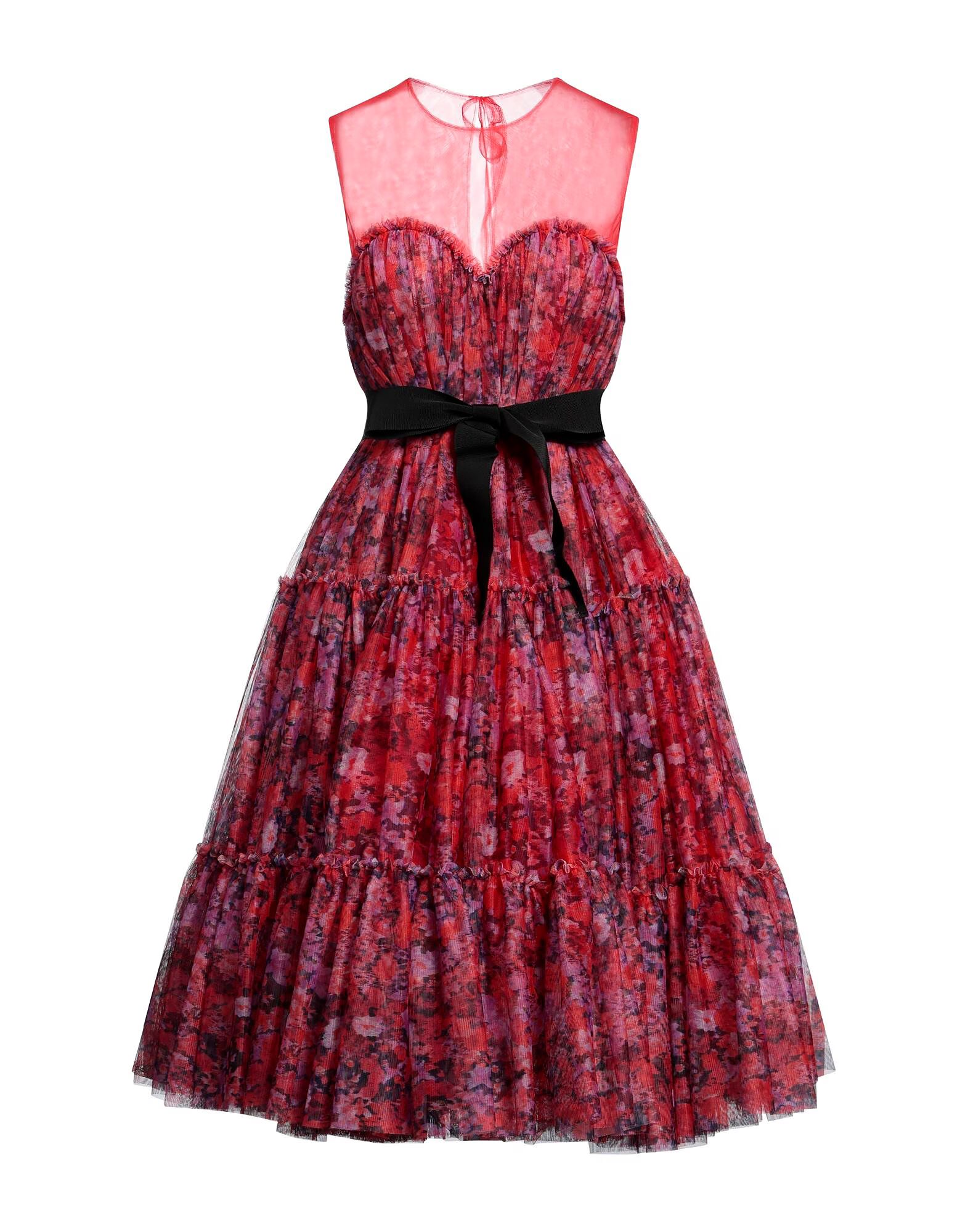 

Платье миди Philosophy Di Lorenzo Serafini, красный