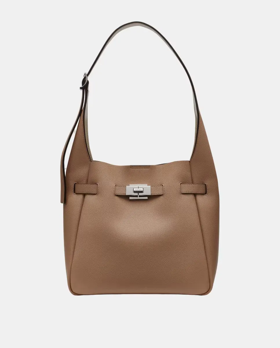 

Сумка хобо BRYAR DKNY, коричневый