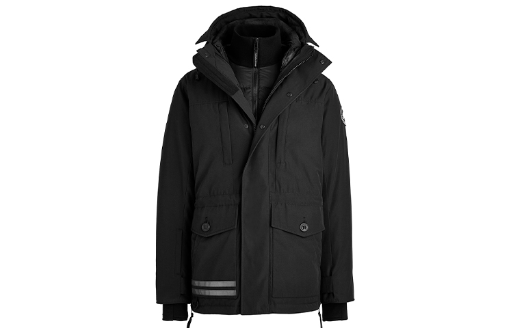 Canada Goose Торонто куртка пуховая мужская черная, Black — фото 3