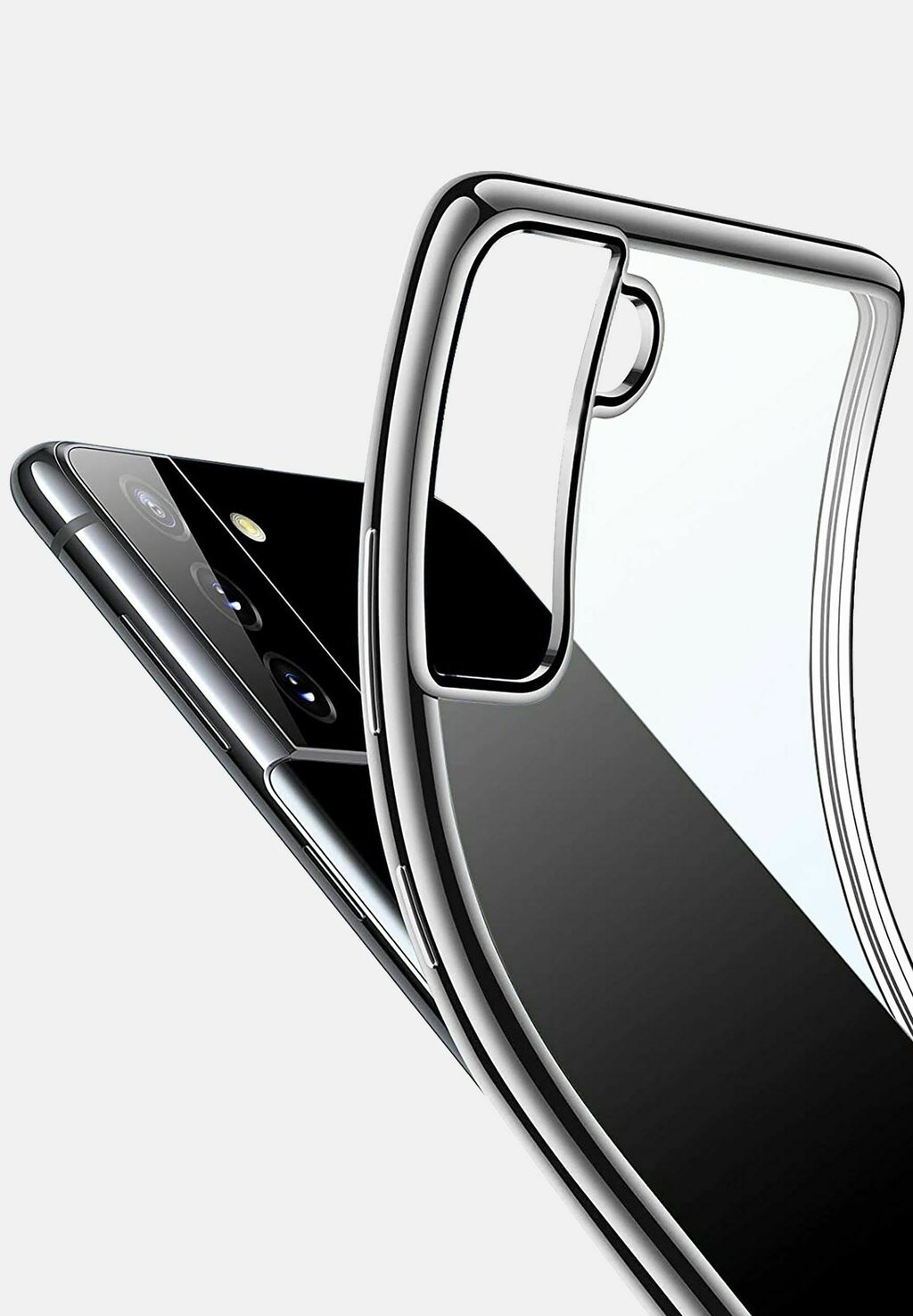 

Чехол для мобильного телефона CRYSTAL CLEAR FOR SAMSUNG S23 PLUS Arrivly, серебристый