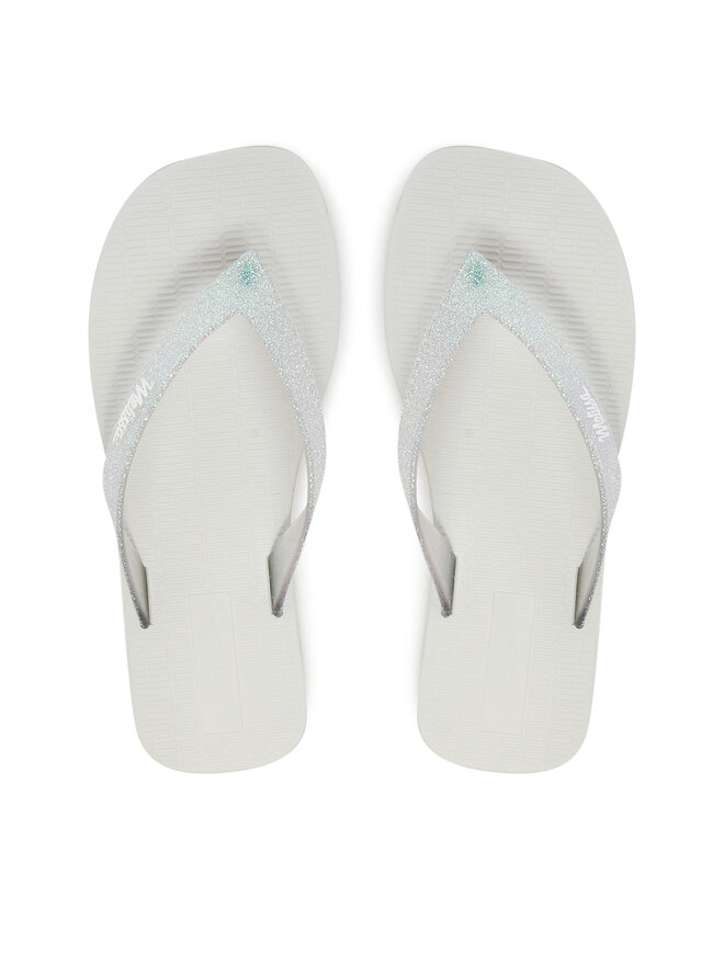 

Шлепанцы Mini Melissa Sun Long Beach Ii Inf 36100 Melissa, белый