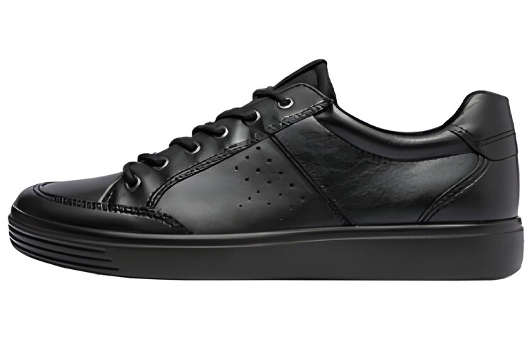 

Кеды Ecco Skateboard Shoes Men Low-Top Black