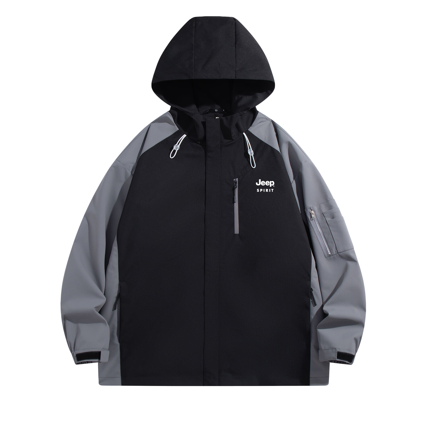 

Куртка унисекс Jeep Spirit, цвет Black Gray