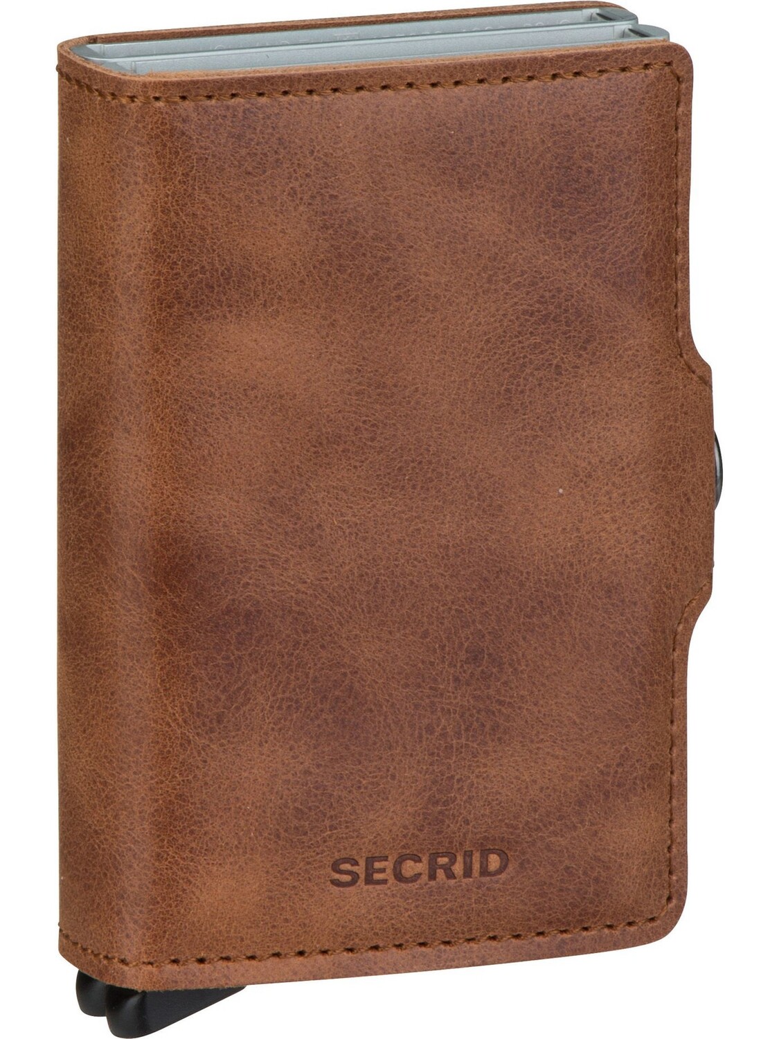 

Кошелек Secrid Twin Vintage, цвет Cognac-Silver