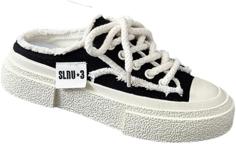 

Мужские кеды из ткани, Модные повседневные тапочки с дышащим дизайном и нескользящей подошвой Hoalox, черный