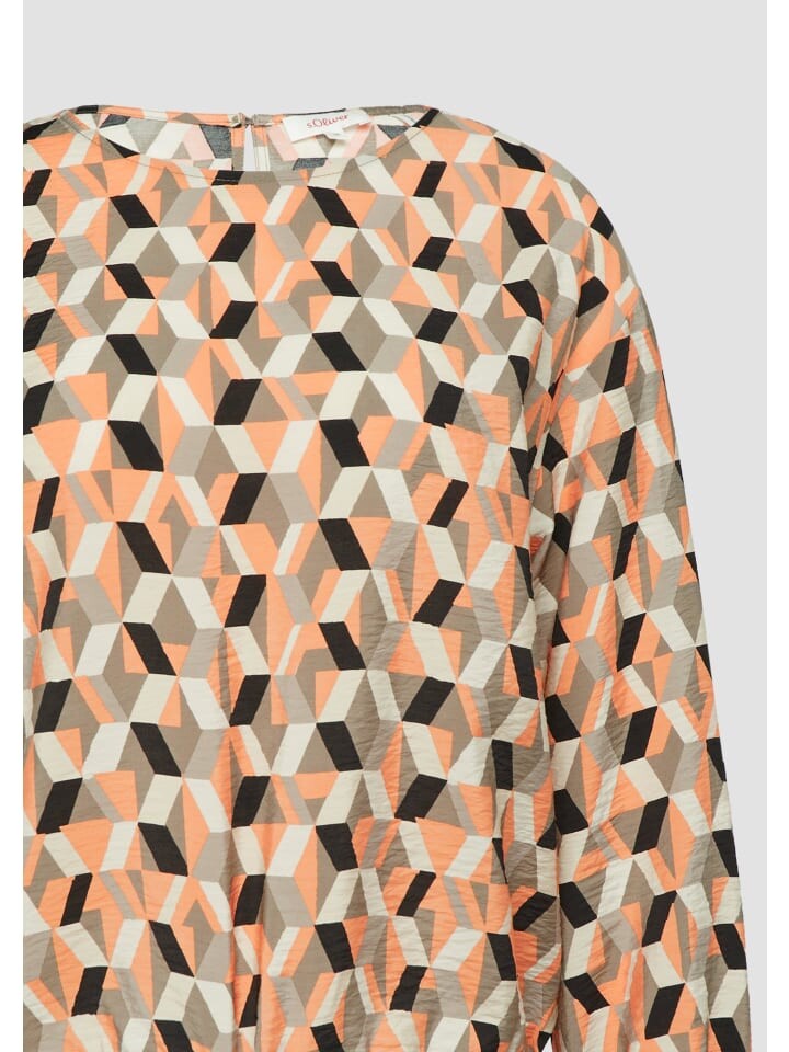 

Блуза s.Oliver Bluse langarm, оранжевый