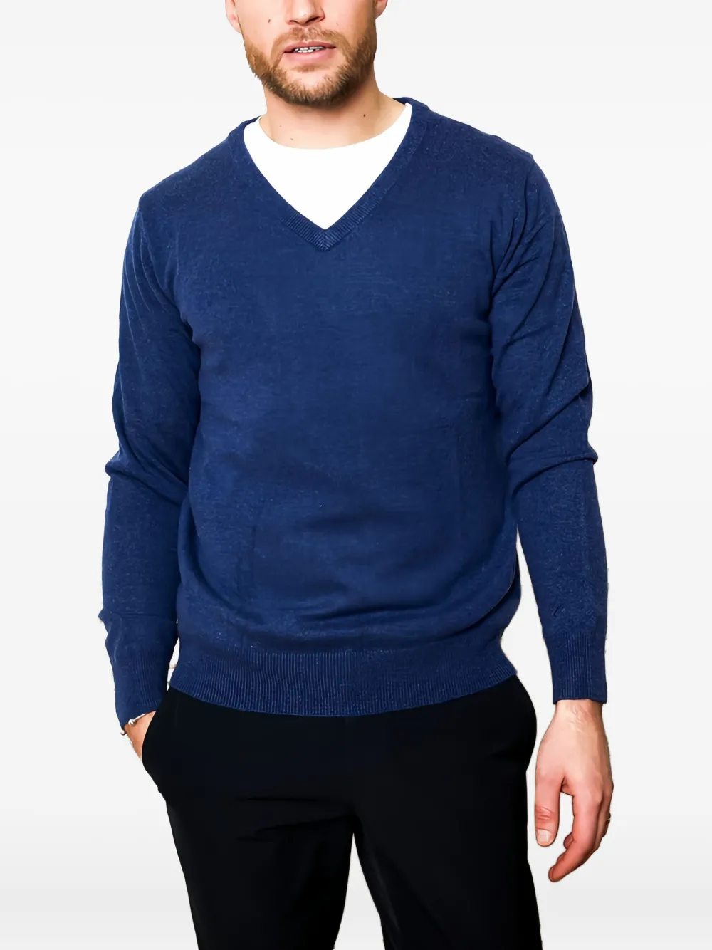 

Футболка Halou с V-образным вырезом Vue Sur Mer, синий