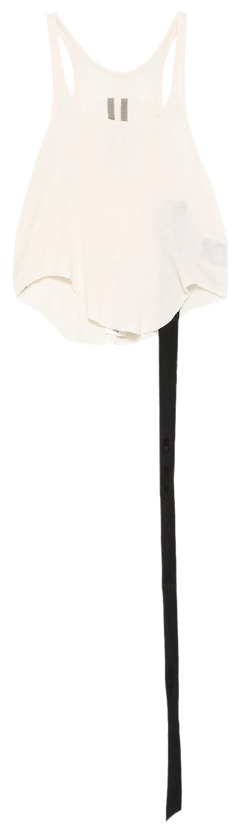 

Топ Rick Owens DRKSHDW Cropped Basic Tank Top 'Natural', загар