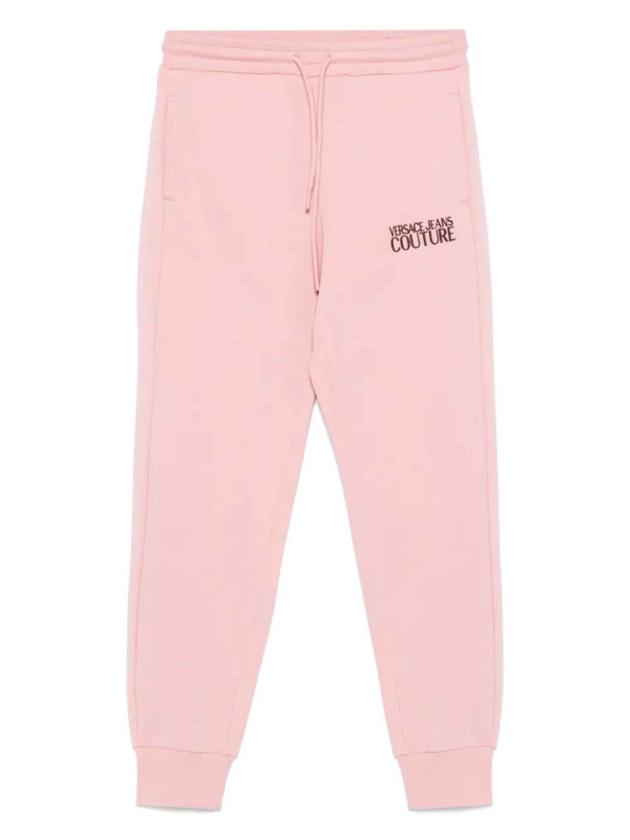 

Спортивные брюки с вышитым логотипом Versace Jeans Couture, розовый