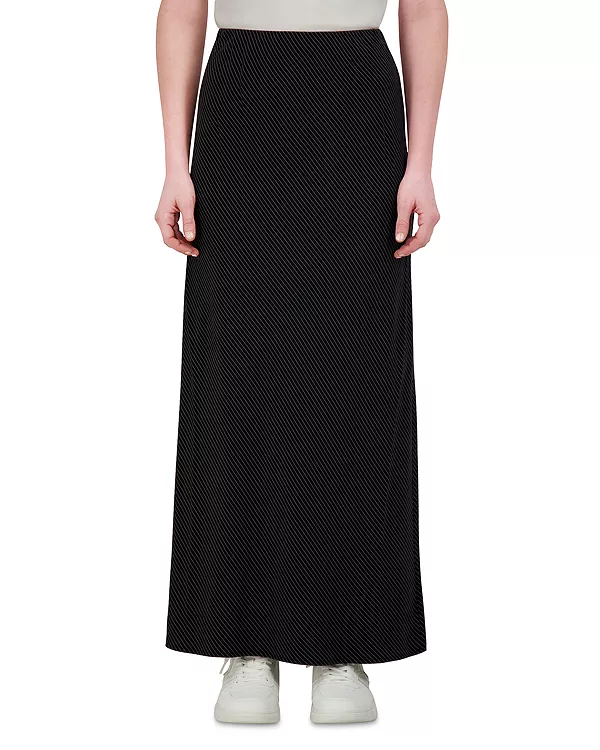 

Прямая юбка-комбинация с начесом Point, черный