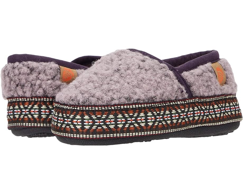 

Домашняя обувь Acorn L'il Woven Trim Moc, цвет Iris