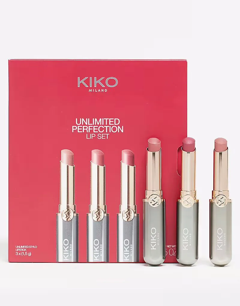 Набор для губ KIKO Milano Unlimited Perfection Lip Set, мультиколор