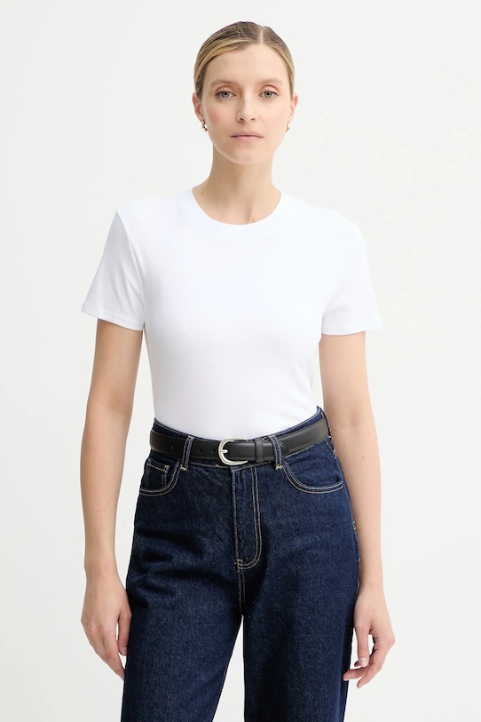 

Хлопковая футболка Calvin Klein, белый