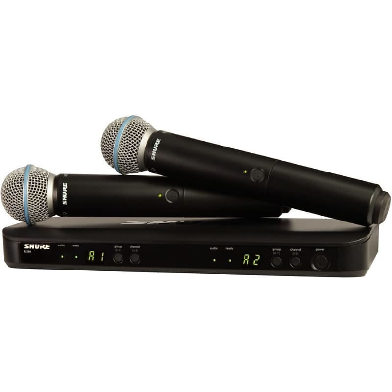 

Микрофон Shure BLX288/B58 Dual Beta Beta 58 Wireless Handheld Microphone System