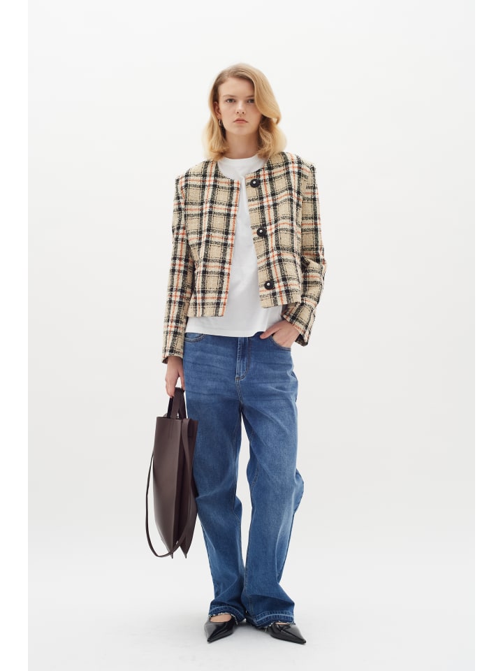 

Куртка KamieIW, прямого кроя, ванильного цвета InWear