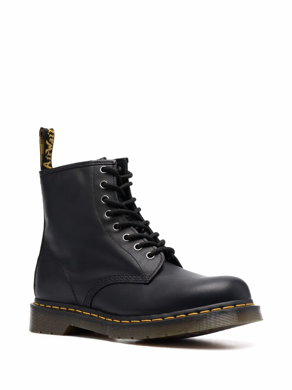 Мужские ботинки Dr. Martens на шнуровке кожаные, черный — фото 2