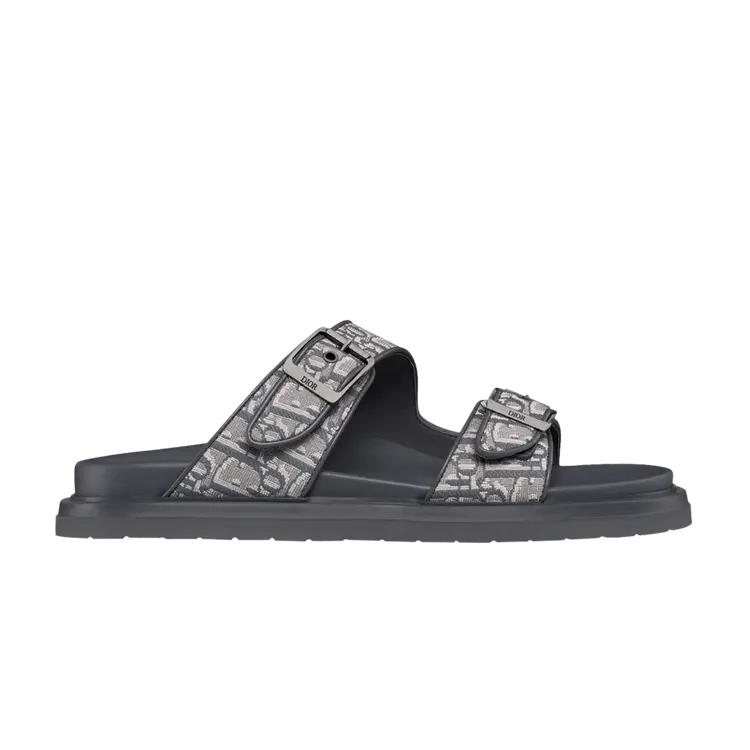 

Сандалии Dior Aqua Sandal Dior Oblique - Deep Grey, серый