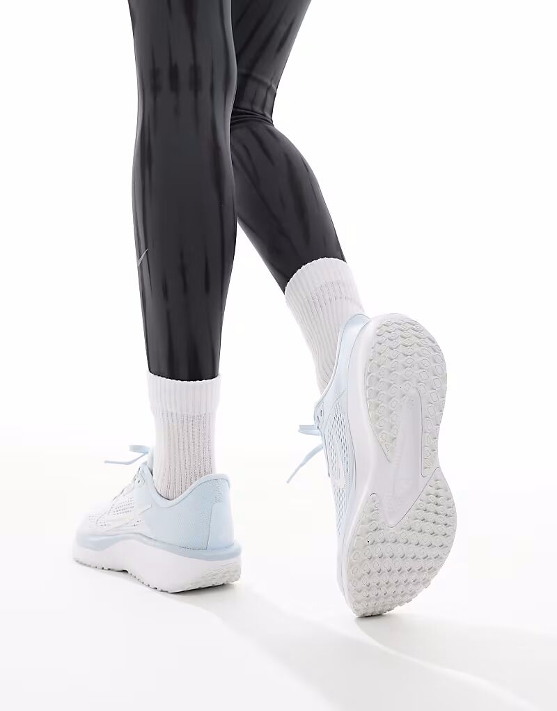 Кроссовки Nike Running Quest 6 синего и белого цвета — фото 3