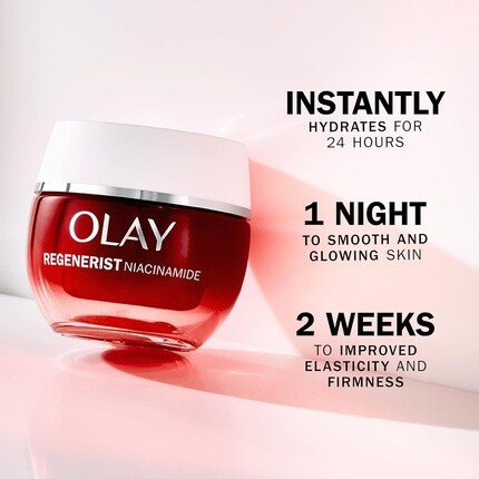 Крем для лица Olay — Regenerist Ниацинамидный ночной Увлажняющий с ниацинамидом чистоты %, антиоксидантом, 50 мл — фото 3