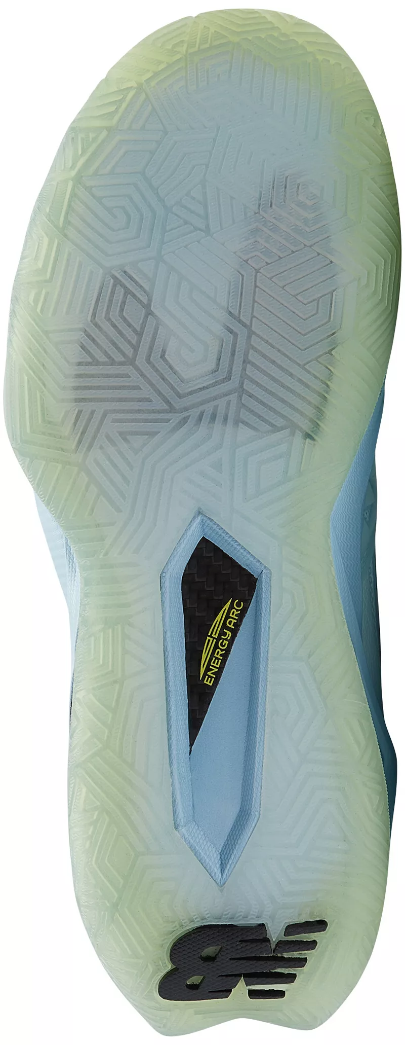 Женские теннисные кроссовки New Balance Coco CG2, белый/желтый — фото 4