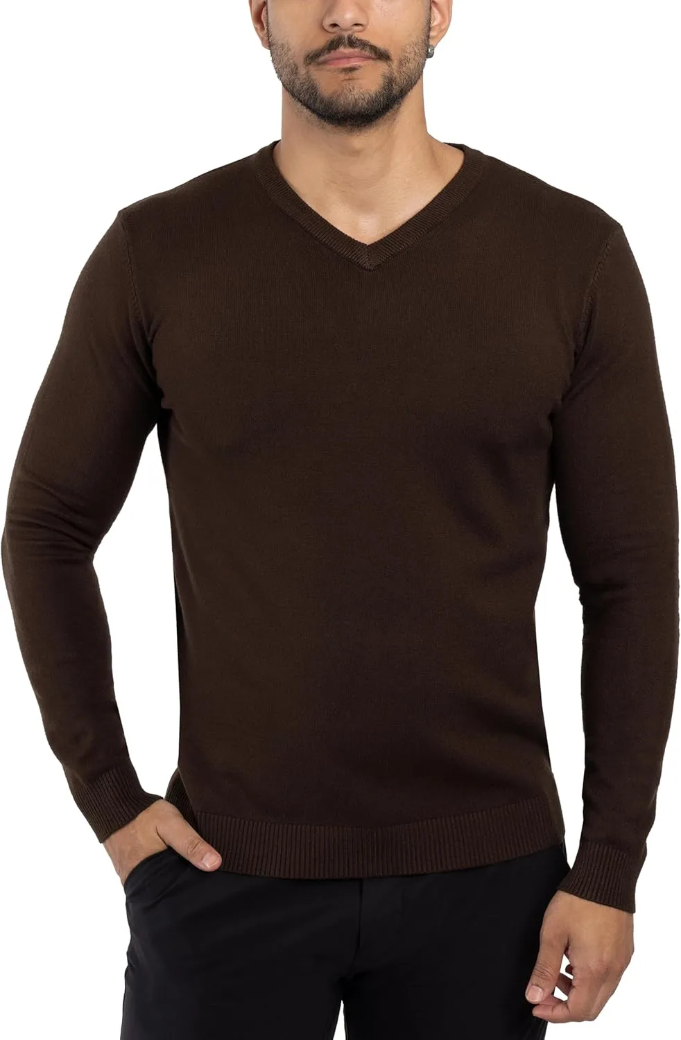 

Мужской свитер X RAY с V-образным вырезом, Slim Fit