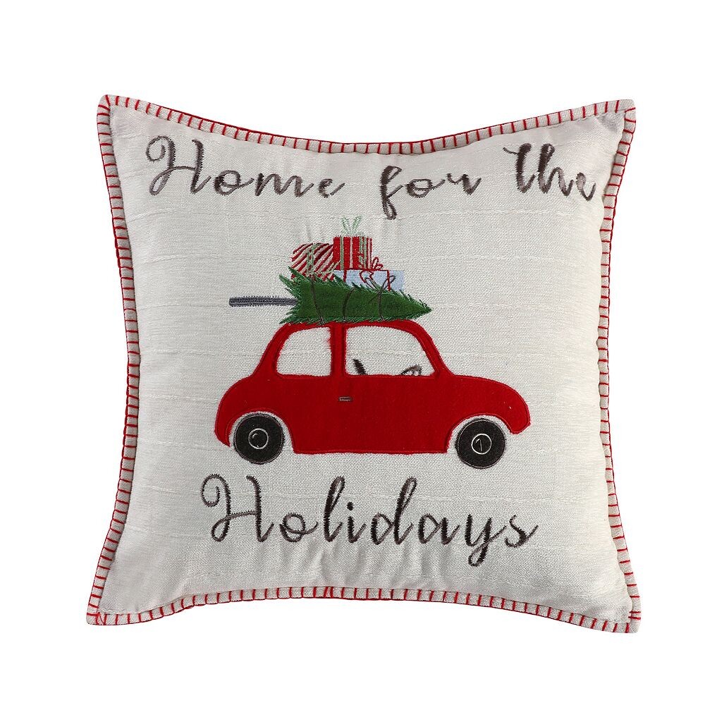 

Подушка Levtex Home Road Trip Home For Holidays, красный