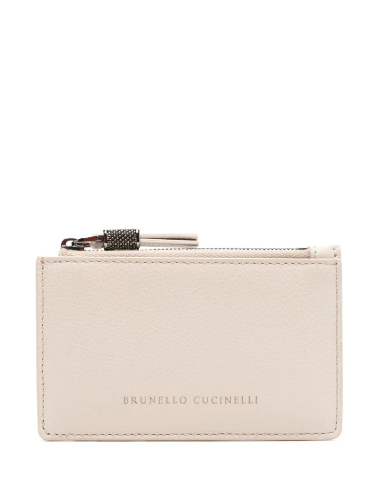 

Кожаный кошелек Brunello Cucinelli, нейтральный