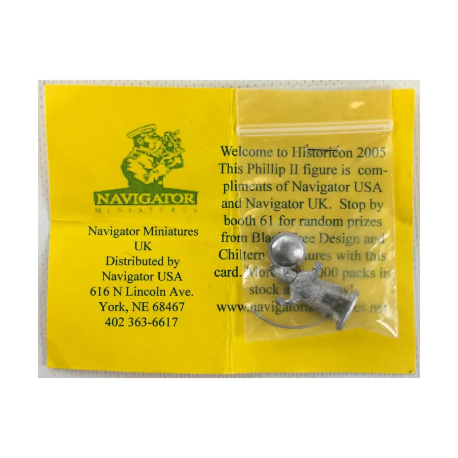 

Филипп II (Историкон, 2005), Historical Miniatures (Navigator Miniatures)