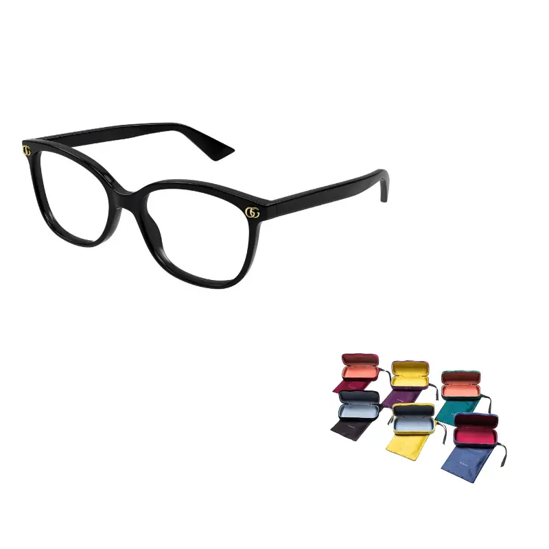 

Очки с квадратной оправой GUCCI, черный