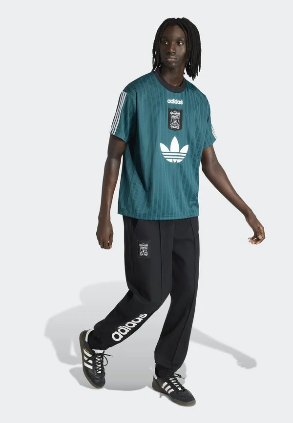 Футболка из полиэстера с принтом "ливерпуль фк", размер 95 Adidas Performance, Rich Green — фото 2