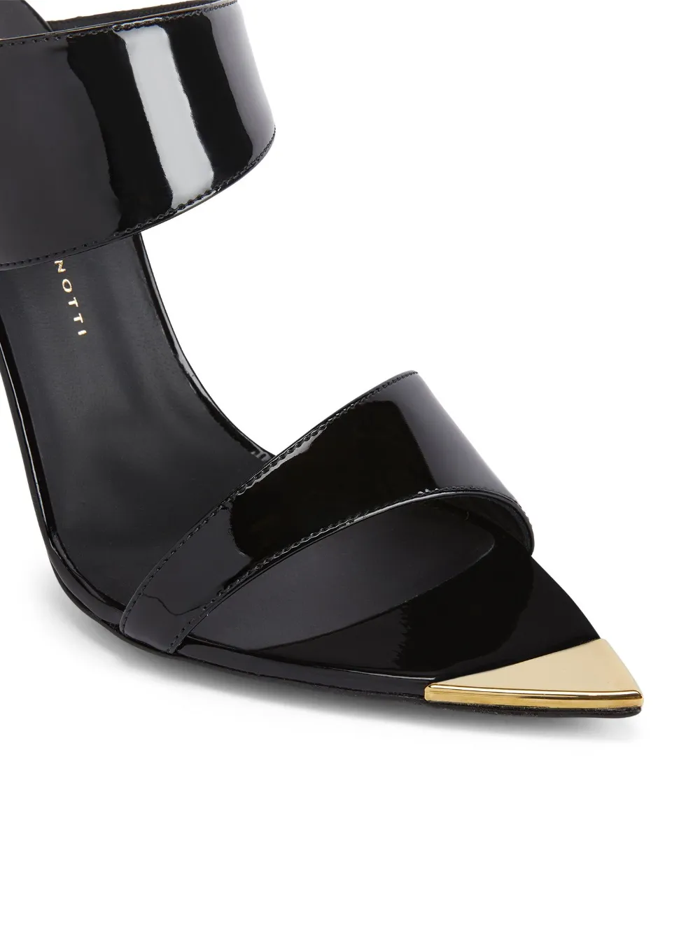 Лакированные мюли Intriigo Allure 90 Giuseppe Zanotti, черный — фото 4